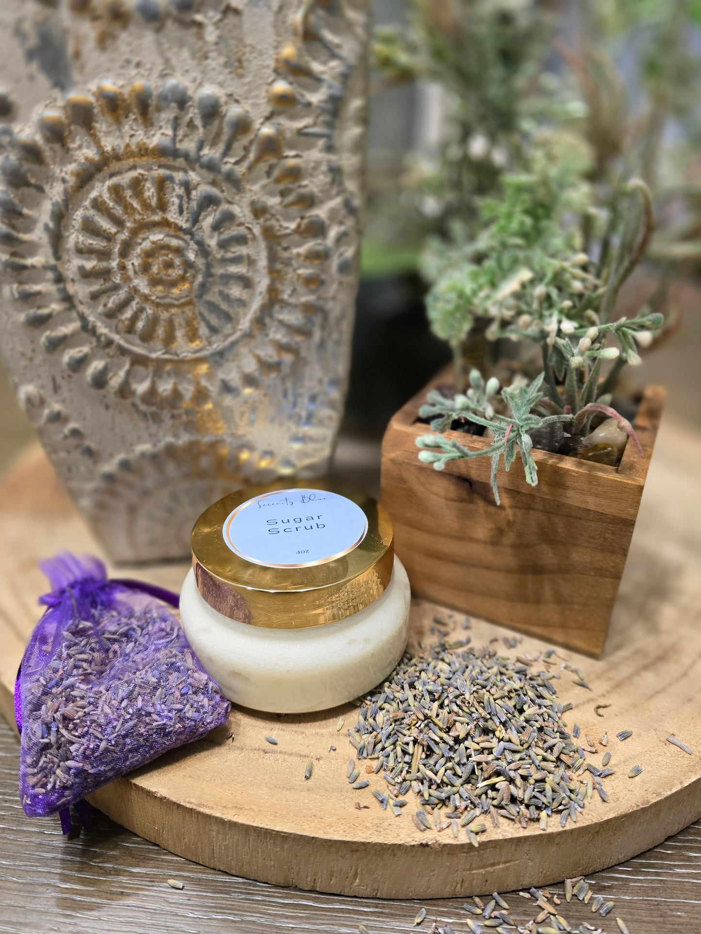 Lavender Extract Sugar Scrub